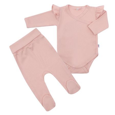 2-dílná kojenecká souprava New Baby Practical růžová holka 62 (3-6m)