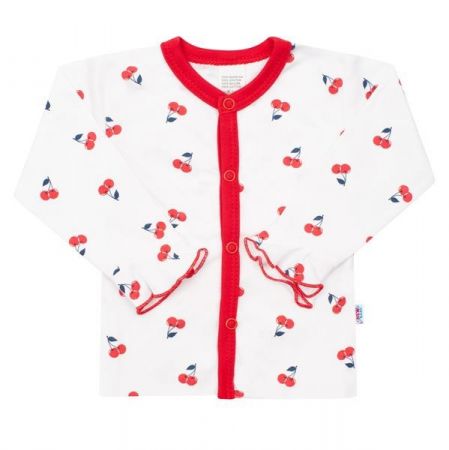 Kojenecký bavlněný kabátek New Baby Cherry 80 (9-12m)