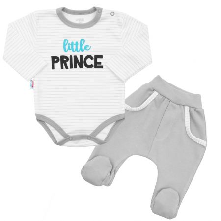 2-dílná bavlněná souprava New Baby Little Prince 86 (12-18m)