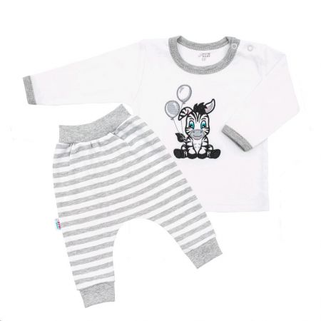 2-dílná kojenecká souprava New Baby Zebra exclusive 68 (4-6m)