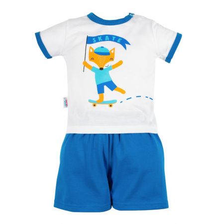 Kojenecká souprava tričko a kraťásky New Baby Liška 80 (9-12m)
