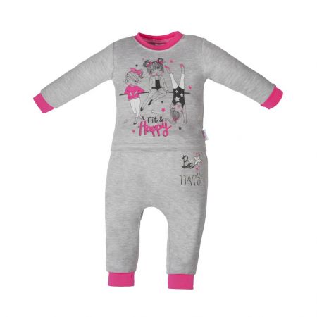 Kojenecké tepláčky a tričko Fit and Happy New Baby 74 (6-9m)