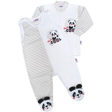 Kojenecká souprava New Baby Panda 74 (6-9m)