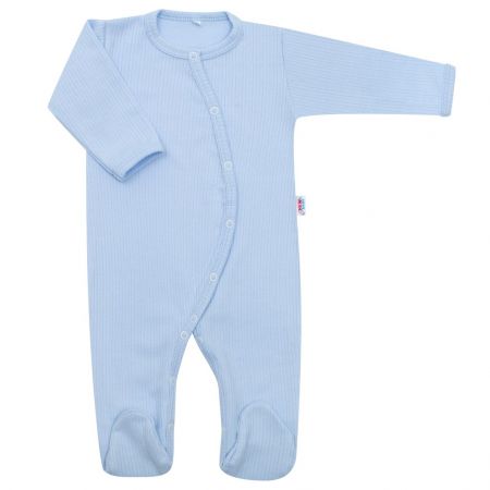 Kojenecký bavlněný overal New Baby Sweetie modrý 80 (9-12m)