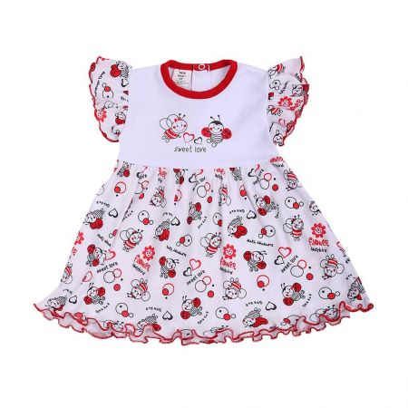 Kojenecké šaty New Baby Beruška 62 (3-6m)