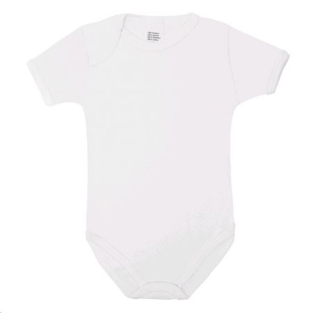 Luxusní body krátký rukáv New Baby - bílé 92 (18-24m)