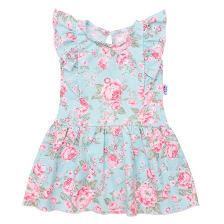 Kojenecké letní bavlněné šatičky New Baby Roses 62 (3-6m)