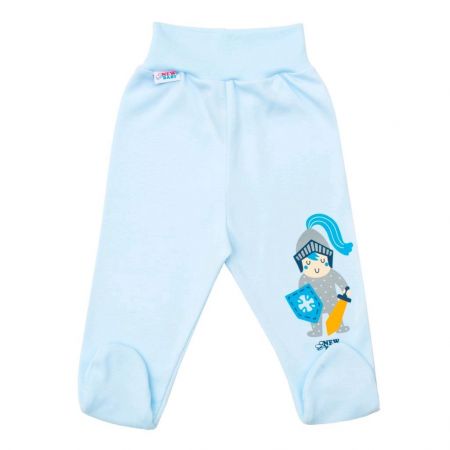 Kojenecké bavlněné polodupačky New Baby Malý rytíř 86 (12-18m)