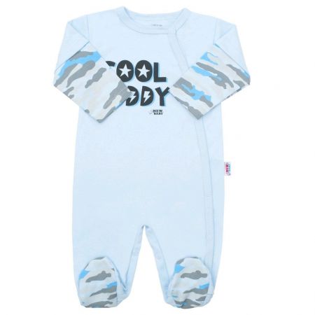 Kojenecký overal New Baby With Love modrý 74 (6-9m)