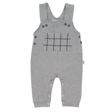 Dětské lacláčky New Baby Cool šedé 68 (4-6m)