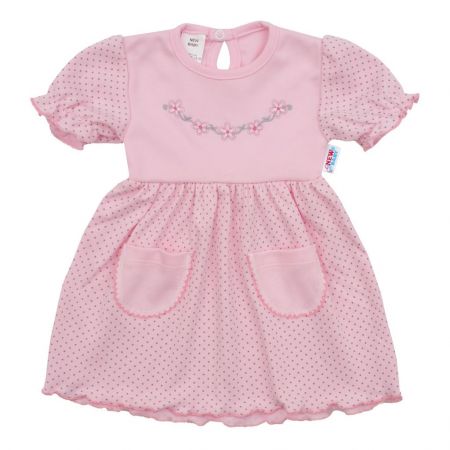 Kojenecké šatičky s krátkým rukávem New Baby Summer dress 80 (9-12m)