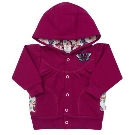 Kojenecká bavlněná mikinka New Baby Little Girl 68 (4-6m)