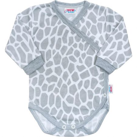 Kojenecké body celorozepínací New Baby Žirafa 62 (3-6m)