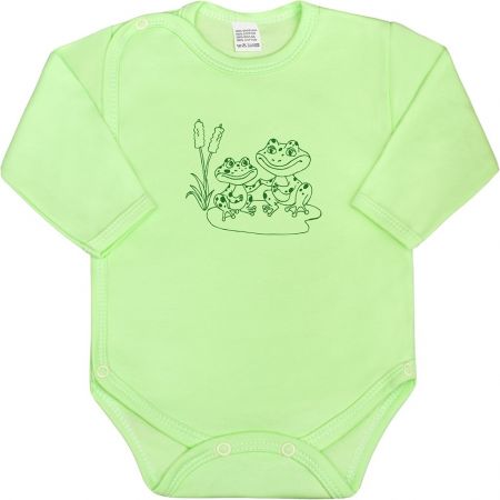 Kojenecké body celorozepínací New Baby Malá Zvířátka zelené 62 (3-6m)