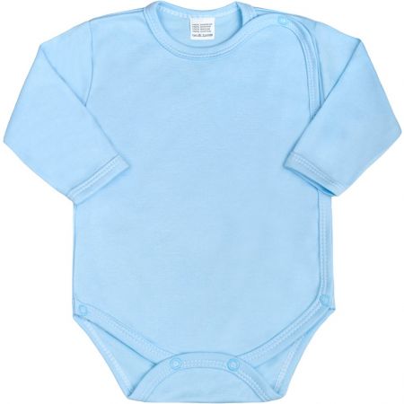 Kojenecké body celorozepínací New Baby Classic modré 50