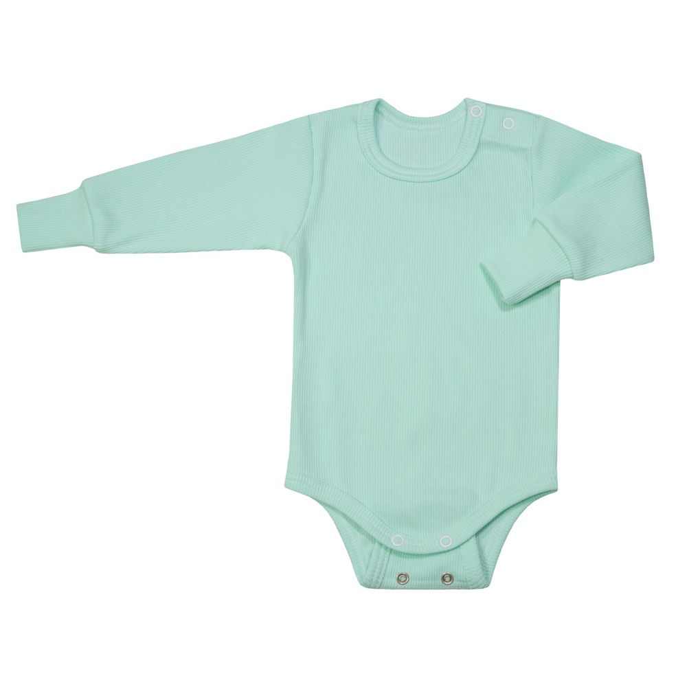 ESITO Rostoucí body žebrované Color vel. 56 - 92 - 74 - 80 / mintová
