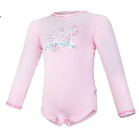 Little Angel Body tenké DR ANIMALS Outlast® - růžová baby Velikost: 86
