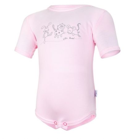 Little Angel Body tenké KR obrázek Outlast® - růžová baby Velikost: 74