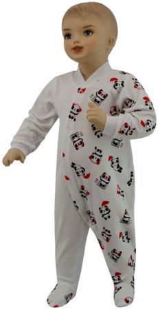 ESITO Kojenecký overal Panda vel. 74 až 86 - panda / 86