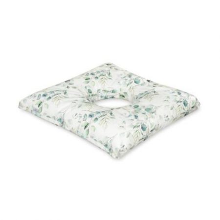 Porodní polštář Oponka Baby Matex 50x45 zelené listy