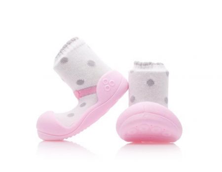 ATTIPAS Botičky dětské Ballet Pink S