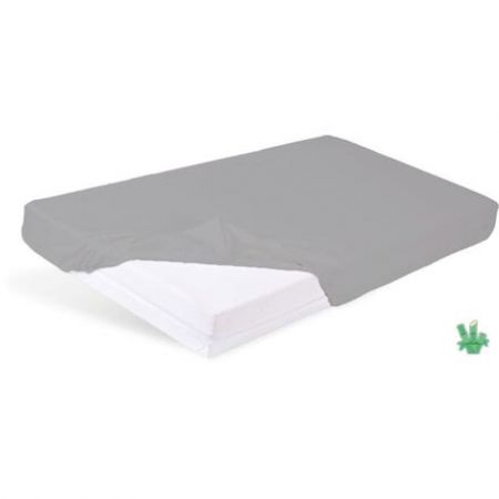 Prostěradlo bambusové s gumou Baby Matex 70x140 tmavě šedé