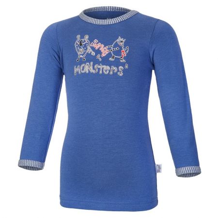 Little Angel Tričko smyk MONSTERS DR Outlast® - indigo/monsters Velikost: 104