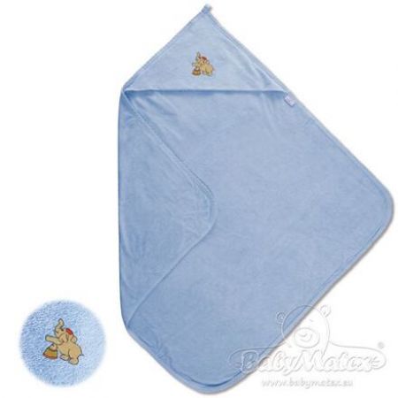 Osuška pro miminka MAXI Baby Matex 100x100cm modrá