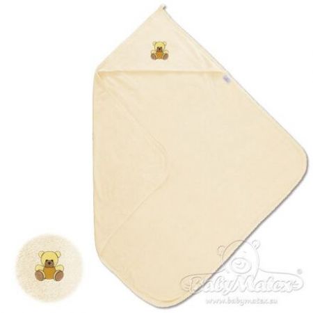 Osuška pro miminka MAXI Baby Matex 100x100cm krémová