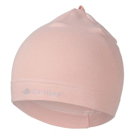 Little Angel Čepice smyk natahovací Outlast ® - pudrová Velikost: 5 | 49-53 cm