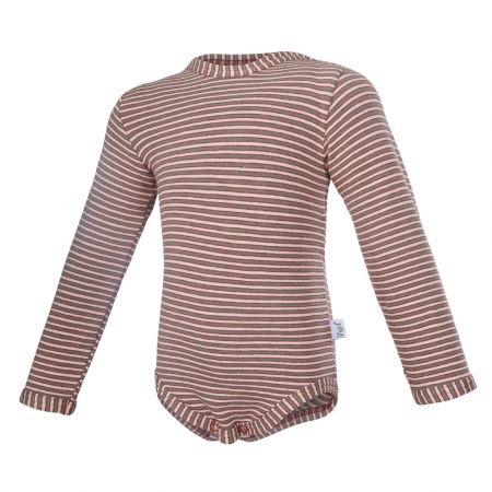 Little Angel Body smyk DR PRUH Outlast® - pruh bordókhaki Velikost: 62