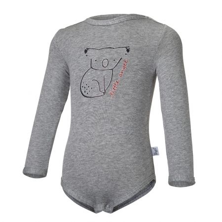 Little Angel Body smyk KOALA DR Outlast® - šedý melír/koala Velikost: 62