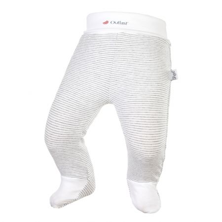 Little Angel Polodupačky smyk Outlast® - pruh bílošedý melír Velikost: 62
