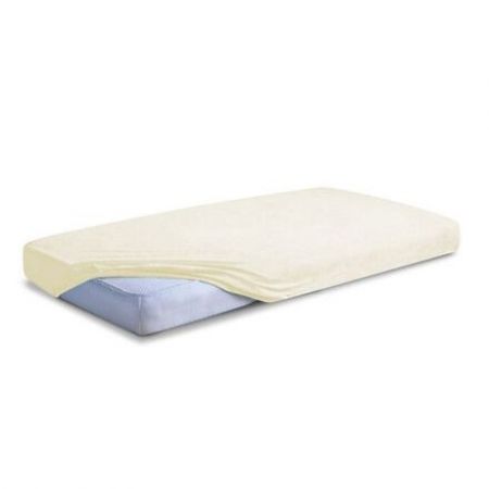 Nepropustné prostěradlo Baby Matex froté 120x60 cm žluté