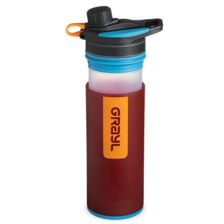 Grayl Geopress Purifier filtrační lahev 710 ml - Wanderer Red