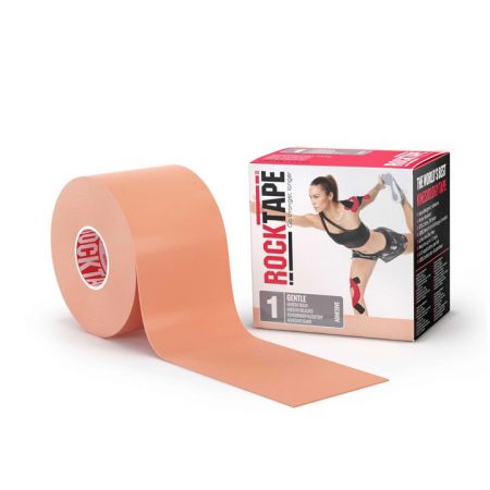 RockTape pro citlivou pokožku - béžová - kinesiologický tejp