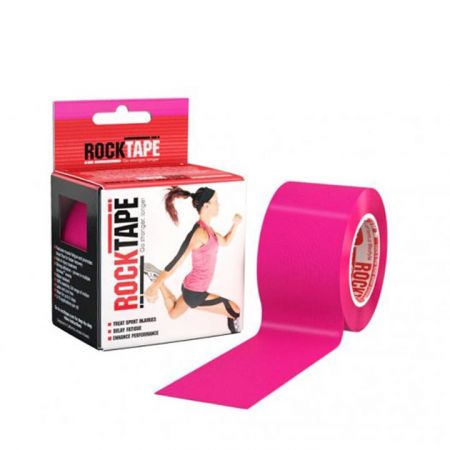 RockTape pro citlivou pokožku - růžová - kinesiologický tejp