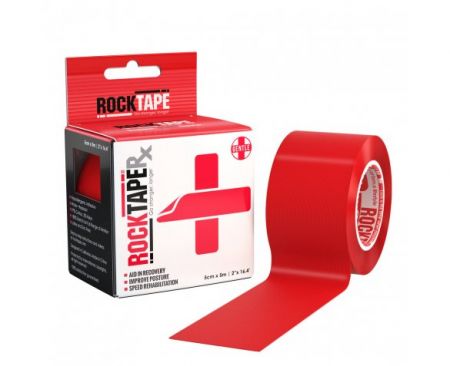 RockTape pro citlivou pokožku - červená - kinesiologický tejp