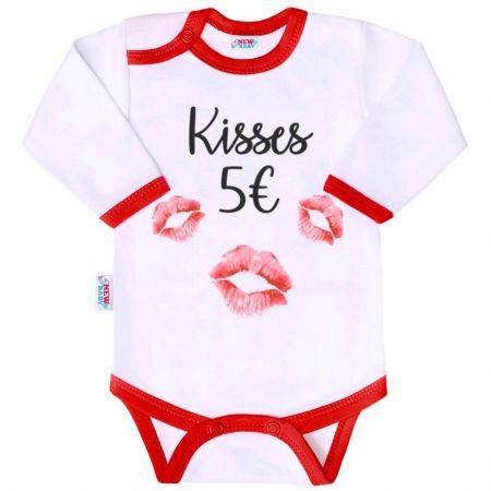 Body s potiskem New Baby rtíky 56 (0-3m)
