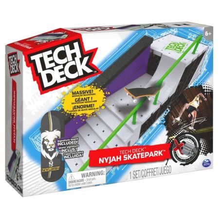 SPIN MASTER - Tech Deck Nyjah Huston Skatepark