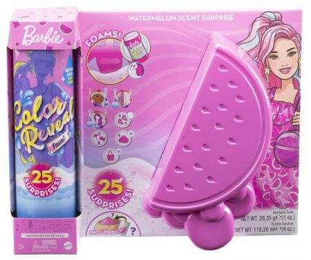 MATTEL - Barbie Color Reveal Panenka Pěna Plná Zábavy , Mix Produktů