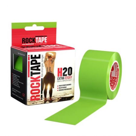 RockTape H2O - limetková - kinesiologický tejp