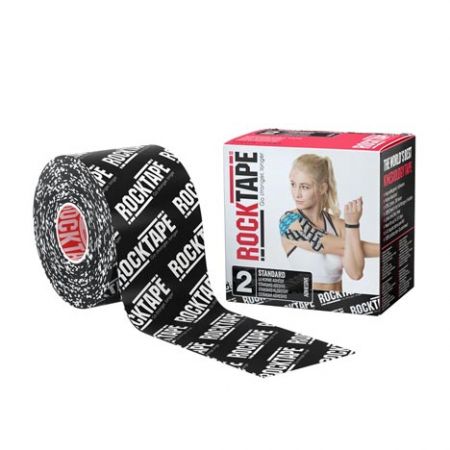 RockTape design - logo black - kinesiologický tejp