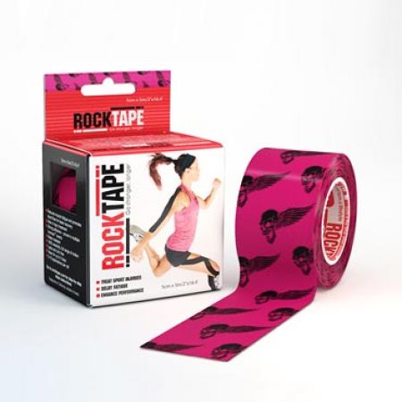 RockTape design - lebky růžové - kinesiologický tejp