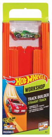 MATTEL - Hot Wheels Track Builder Dlouhá Dráha S Angličákem