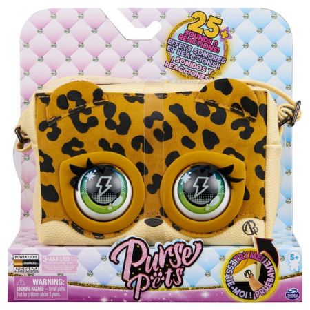 SPIN MASTER - Purse Pets Interaktivní Kabelka Leopard