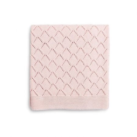 Funnababy Punto Pletená deka Pink