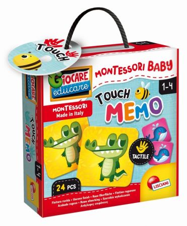 LISCIANIGIOCH - Montessori Baby Touch - Pexeso