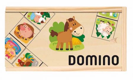 WOODY - Domino - domácí zvířata