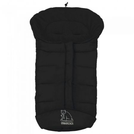 Eisbärchen - Zimní flísový fusak - Black / black